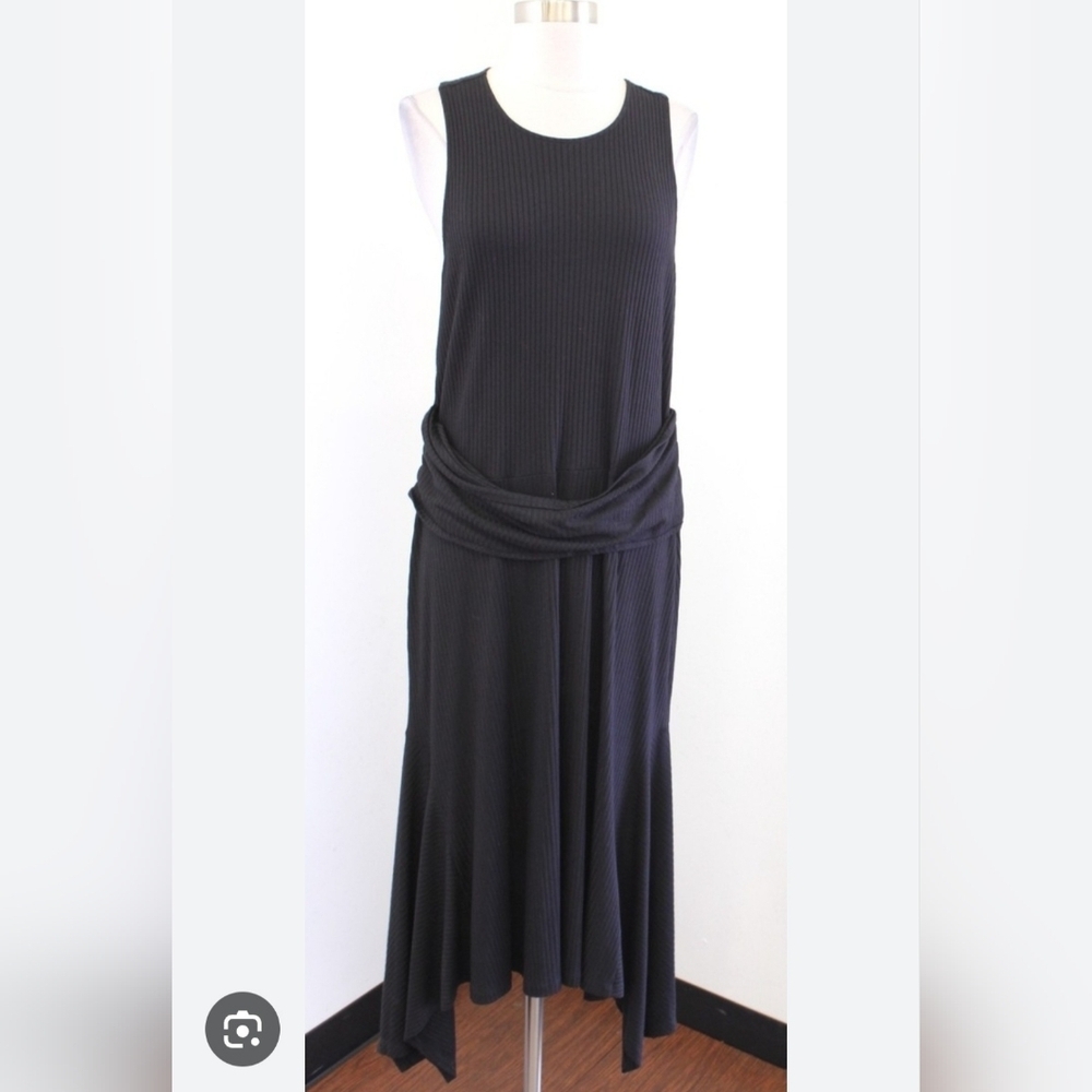 Anthropologie Black Maxi Dress